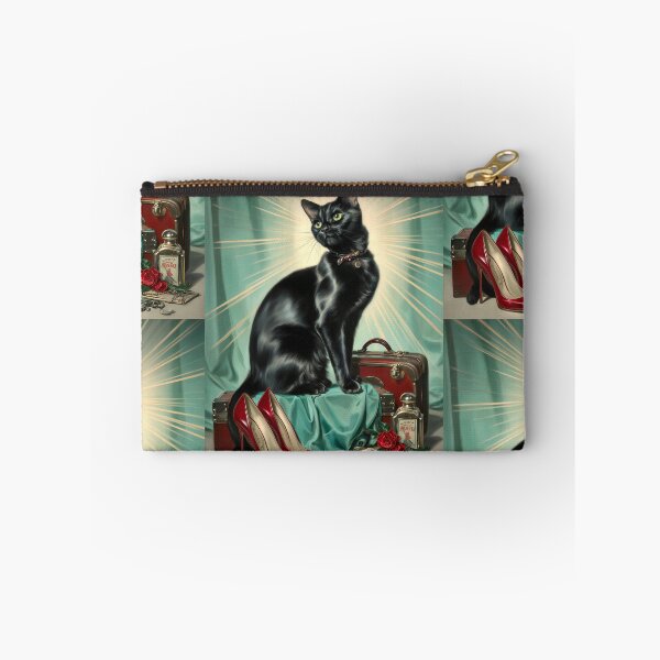 Item preview, Vintage black cat designed and sold by MendaciousMina.
