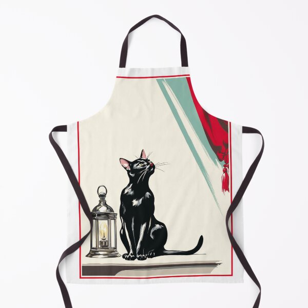 Item preview, Vintage black cat designed and sold by MendaciousMina.