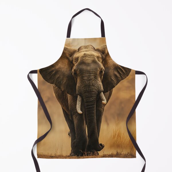 Item preview, African Elephant on Savanna, Wildlife designed and sold by GuildedWordGraphics.