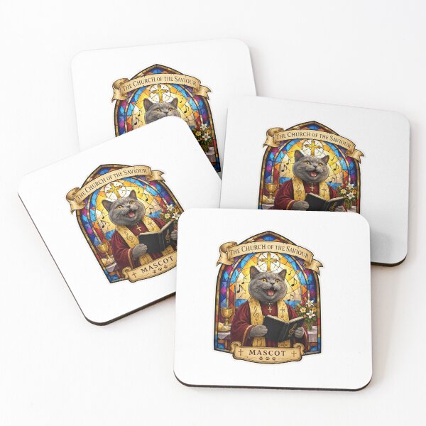 Item preview, Mr. Meow: Self-Appointed Mascot of The Church of the Saviour designed and sold by Caroline Communications LLC.