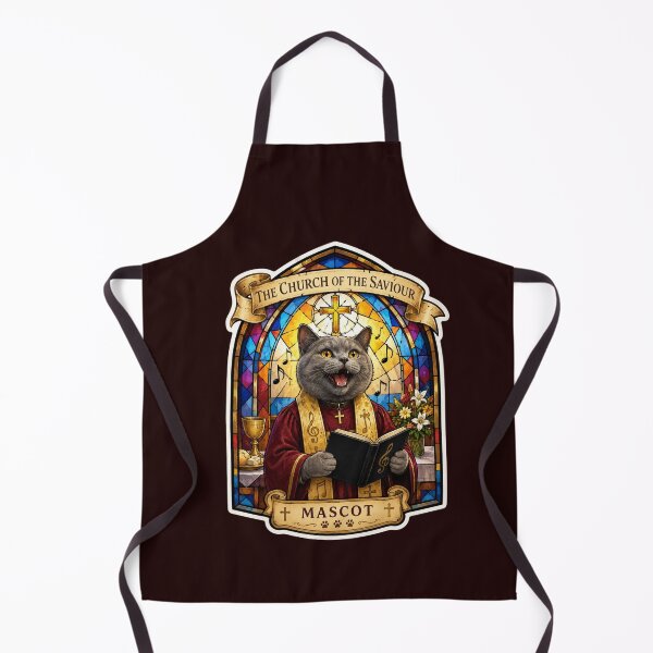 Item preview, Mr. Meow: Self-Appointed Mascot of The Church of the Saviour designed and sold by Caroline Communications LLC.