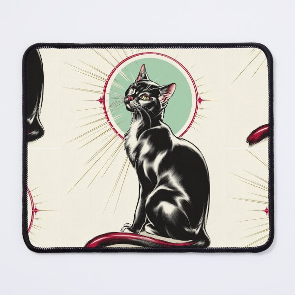 Item preview, Vintage black cat designed and sold by MendaciousMina.