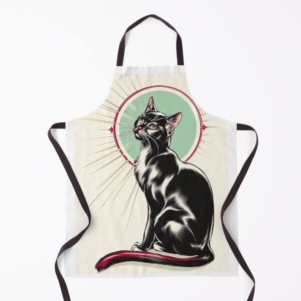 Item preview, Vintage black cat designed and sold by MendaciousMina.