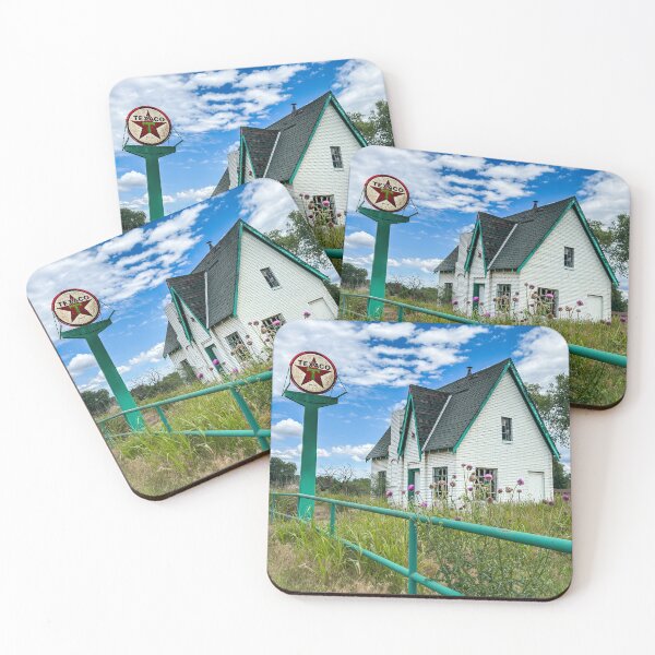 Item preview, Vintage Texaco Station Springtime Enid Oklahoma designed and sold by Debra Martz.
