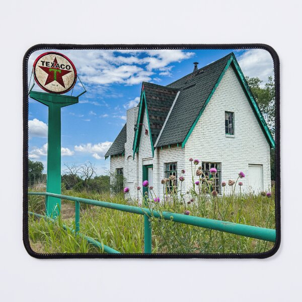 Item preview, Vintage Texaco Station Springtime Enid Oklahoma designed and sold by Debra Martz.