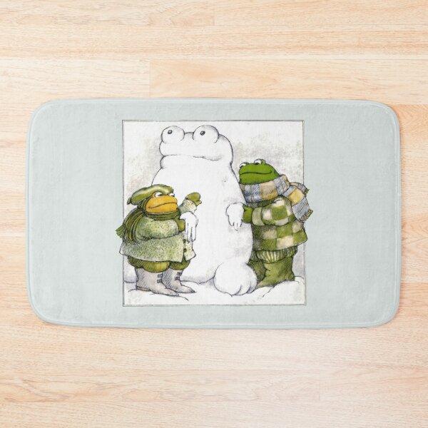 Item preview, Frog and Toad Build A Snowman designed and sold by PoeTatoes.