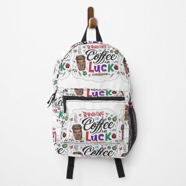 Item preview, Running on Coffee and Luck designed and sold by Stefrait-7.
