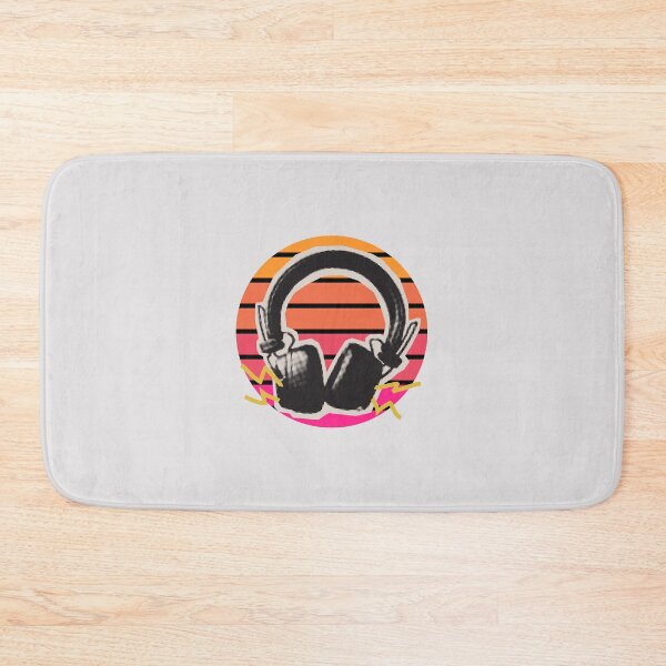 Item preview, Headphones Playing Loud Music designed and sold by FanFest.