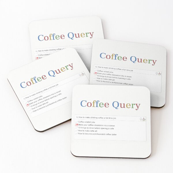 Item preview, Coffee Query: Career Goals designed and sold by JustAsmahDesign.