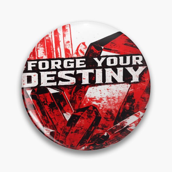 Item preview, Forge Your Destiny – Bold Red Crystal Motivational Graphic T-Shirt | Powerful Inspirational Streetwear Design designed and sold by Lifehackerplus1.