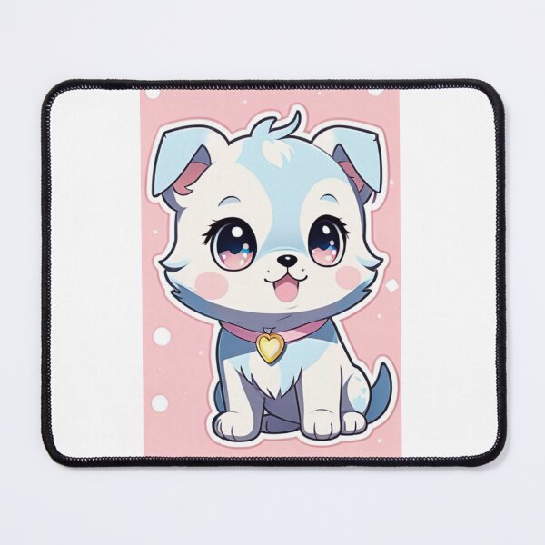 Item preview, Art - Adorable Puppy, Kawaii Aesthetic and Japanese Pop Culture designed and sold by DoodyPets.