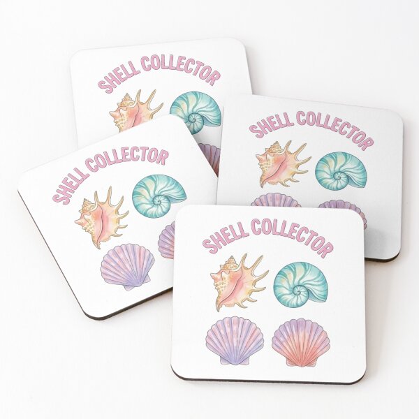 Item preview, Shell Collector Coastal Beach Seashell Design designed and sold by Mialunaa.