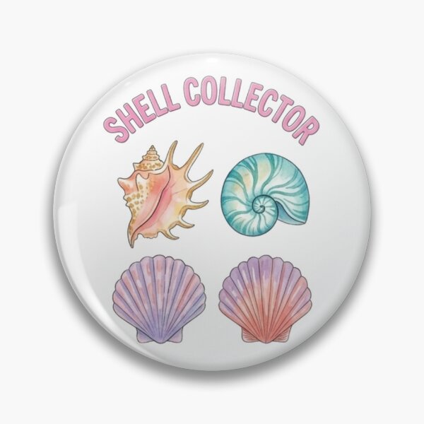 Item preview, Shell Collector Coastal Beach Seashell Design designed and sold by Mialunaa.