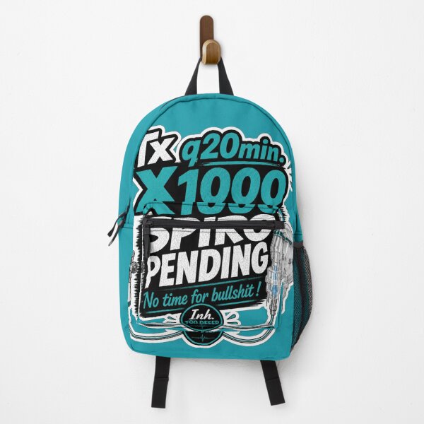 Item preview, Tx q20min. x1000, Spiro Pending, No Time for Bullshit! | Respiratory Therapist Humor | Inh. Too Deep designed and sold by CollectionsJEm.