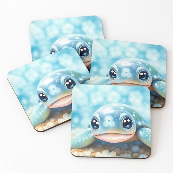 Item preview, Cute Sea Turtle Wall Art designed and sold by BeautifulVirtues.
