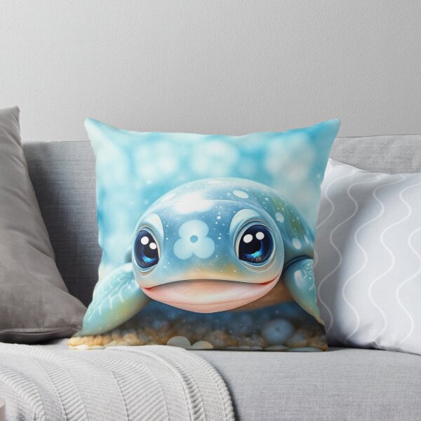 Item preview, Cute Sea Turtle Wall Art designed and sold by BeautifulVirtues.