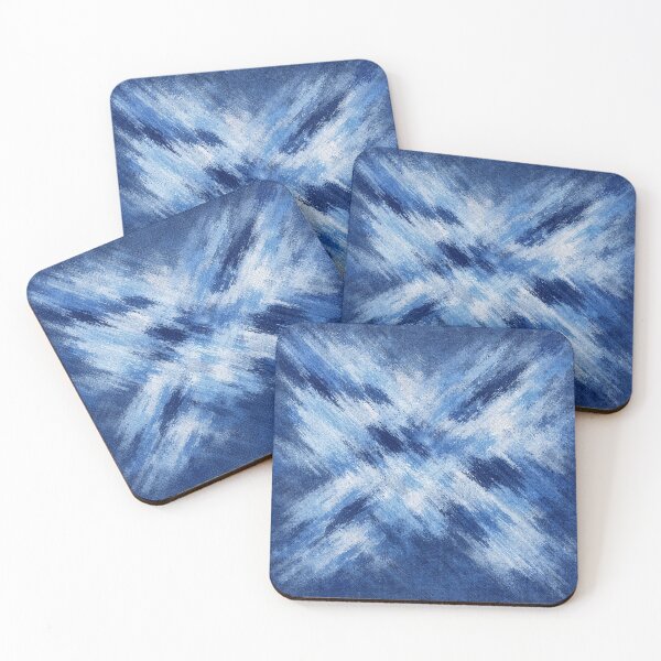 Item preview, Deep Blue Energy Burst Abstract Art designed and sold by Ingorgia Studio.