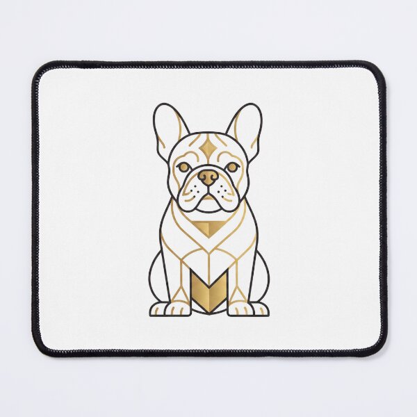 Item preview, Art Deco Bulldog Mascot designed and sold by Modern Mascot Archive.