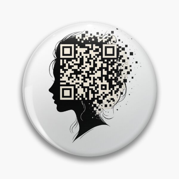 Item preview, Who Am I? – Digital Identity Minimalist Art designed and sold by Hamlali-Studio.