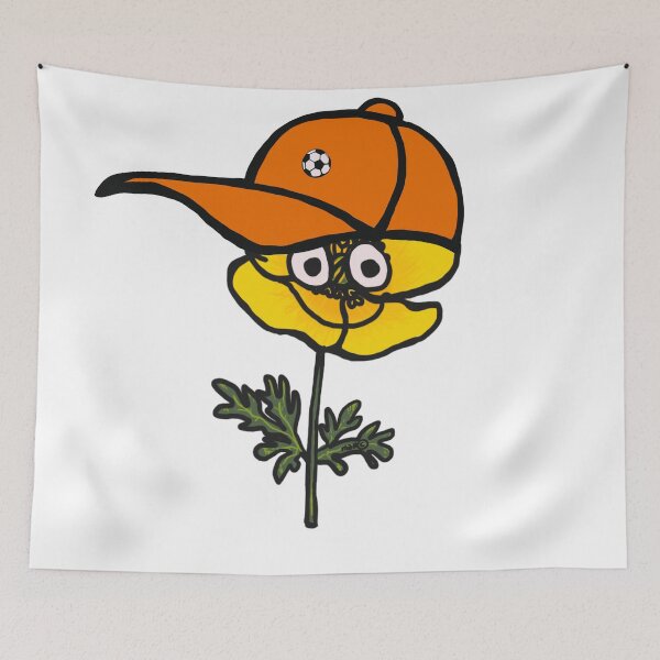 Item preview, Buttercup Cute Flower Mascot Netherlands Orange Cap  designed and sold by Marretjes.