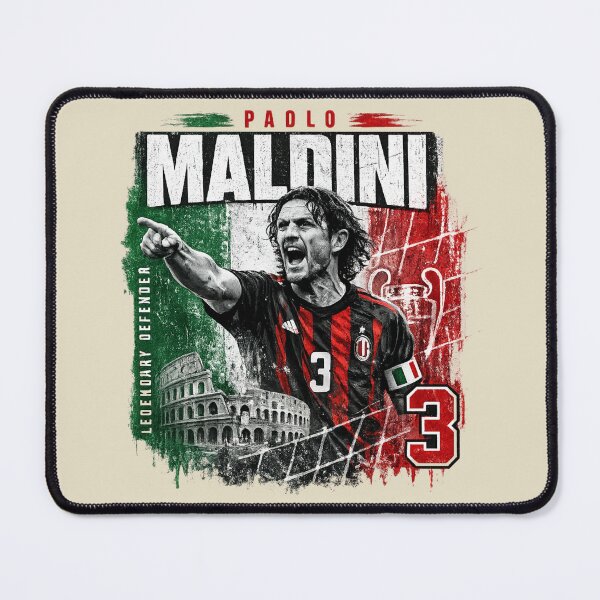 Item preview, Paolo Maldini - One Club Legend - IL Capitano designed and sold by Sports Boutique.