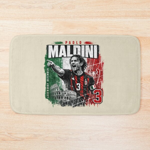 Artikelvorschau, Paolo Maldini – Eine Clublegende – IL Capitano entworfen und verkauft von Sports Boutique.