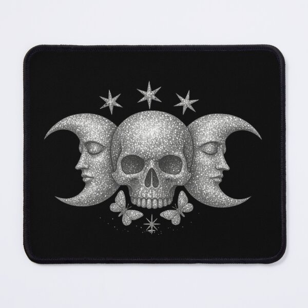 Item preview, Silver Skull Moon Magic designed and sold by Tao's Inspired Hands.