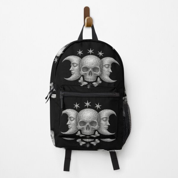 Item preview, Silver Skull Moon Magic designed and sold by Tao's Inspired Hands.