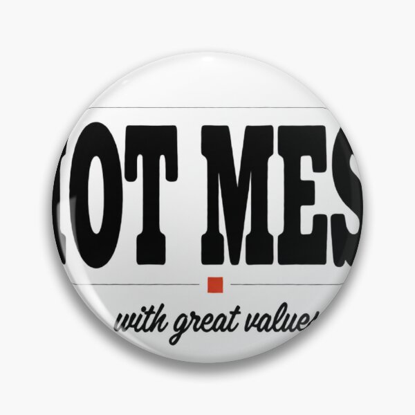 Item preview, Hot Mess with Great Values - Funny Mental Health Awareness D designed and sold by MynameisJEFF.