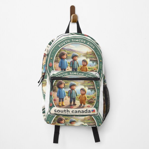 Item preview, South Simcoe Canada Cute 3D Kids Label   designed and sold by PaintMeWorld.