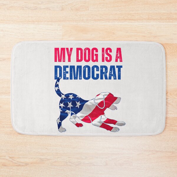 Item preview, My Dog Is A democrat Doggy Lover designed and sold by erozzz.