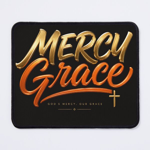 Item preview, MERCY GRACE, Where God's Mercy Meets Amazing Grace, Premium Christian T-Shirt Design | Faith Apparel. designed and sold by KINGDOM GOLD STUDIO.