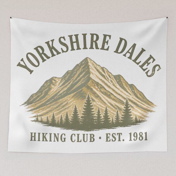 Item preview, Yorkshire Dales Hiking Club - Outdoors Graphic designed and sold by Barcud Designs.