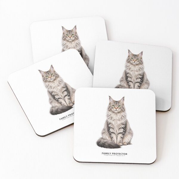 Item preview, Family Protector Cat Funny Vacuum Quote designed and sold by SweetManar.
