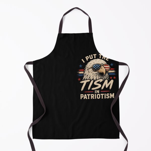 Item preview, I Put The Tism in Patriotism Patriotic Humor designed and sold by Marblaes00.