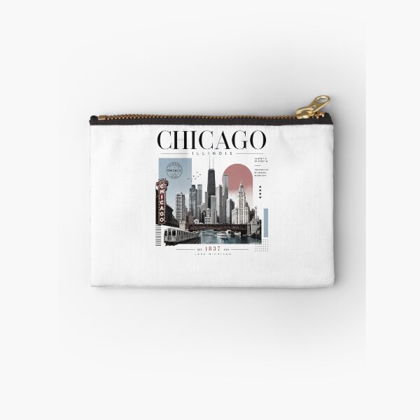 Item preview, Chicago Illinois Vintage Travel Poster | Chicago Skyline Retro Graphic Design designed and sold by layalistoresa.