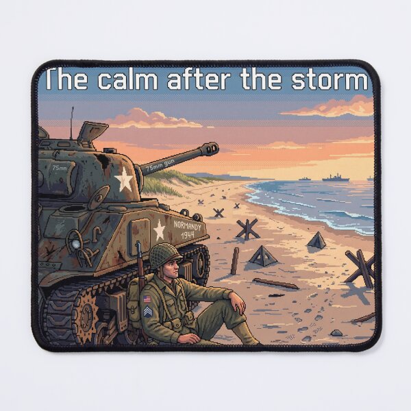 Item preview, THE CALM AFTER THE BATTLE designed and sold by Noexcusesstore.