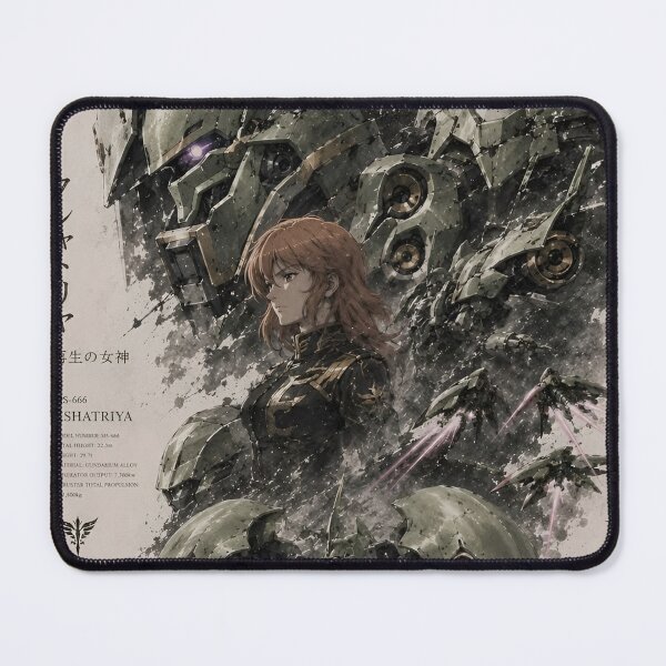 Item preview, Celestial Mecha Guardian – Watercolor Sci-Fi Robot Anime Poster Art designed and sold by Dyan4.