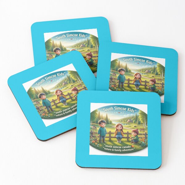 Item preview,  South Simcoe Canada Cute 3D Kids Label   designed and sold by PaintMeWorld.