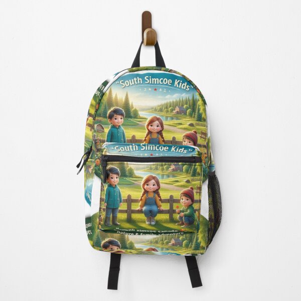 Item preview, South Simcoe Canada Cute 3D Kids Label designed and sold by PaintMeWorld.