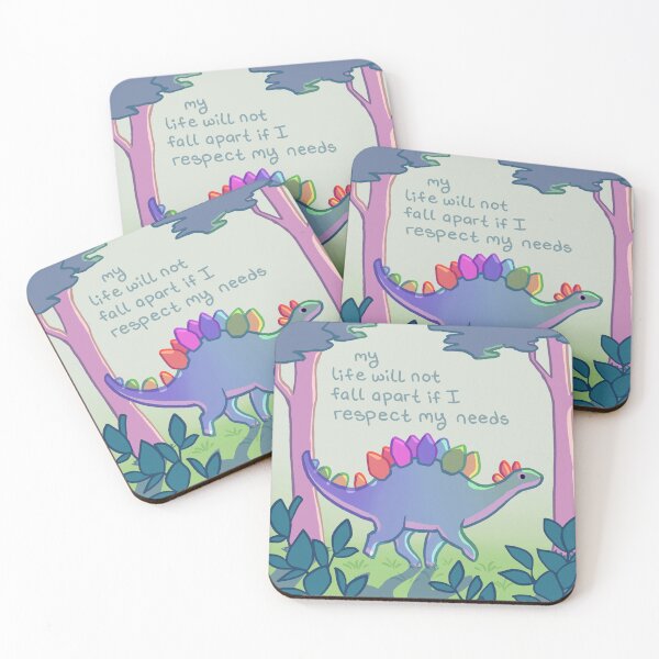 Item preview, "My Life Will Not Fall Apart" Stegosaurus designed and sold by thelatestkate.