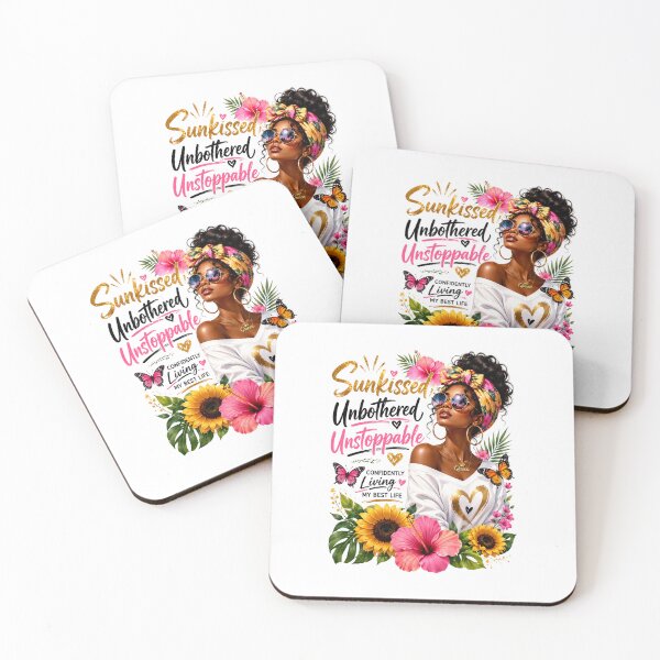 Item preview, Sunkissed Unbothered Unstoppable, Living My Life Vibe designed and sold by Her2Harmony.
