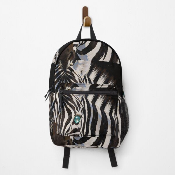 Item preview, Beryl — The Jewel-Eyed Zebra Portrait designed and sold by IsabellaBorduasArt.