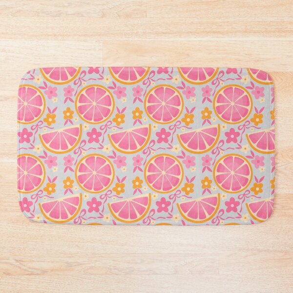 Item preview, Pink Citrus Slice Pattern | Cute Grapefruit & Floral Summer Aesthetic | Retro Fruit Design designed and sold by OLAIZA.