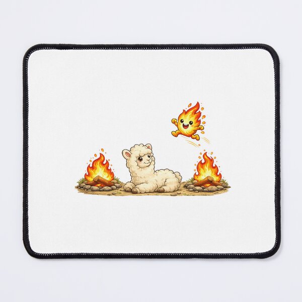 Item preview, a llama jumping a llama designed and sold by mariagalianm.