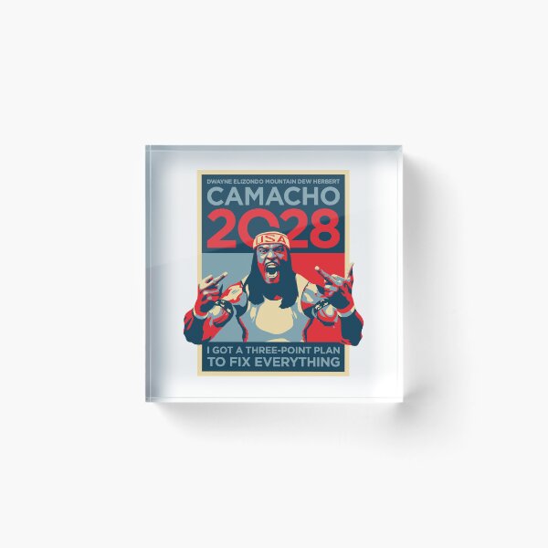 Item preview, Camacho for President 2028 - clean version designed and sold by The Common Tee.