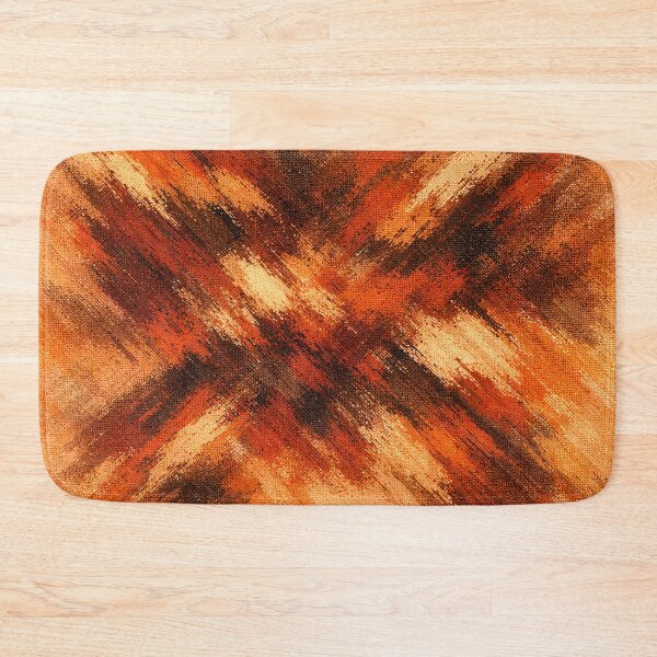 Item preview, Dark Terracotta Energy Burst Abstract Art designed and sold by Ingorgia Studio.