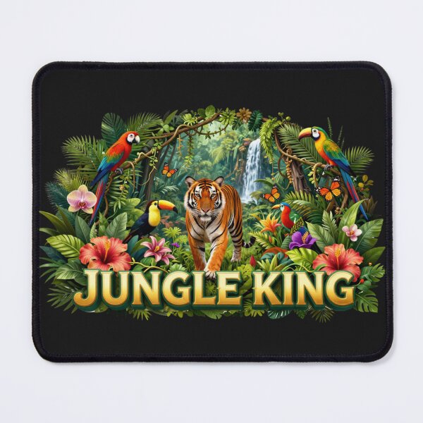 Item preview, Jungle King – Tropical Tiger designed and sold by GoGreenlove.