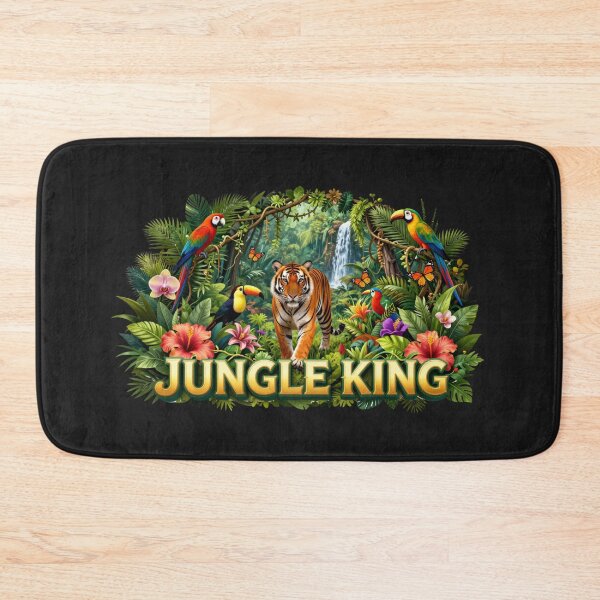 Item preview, Jungle King – Tropical Tiger designed and sold by GoGreenlove.