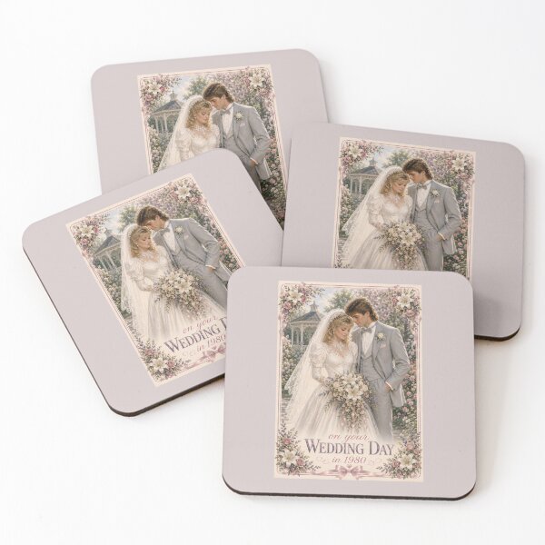 Item preview, On Your Wedding Day – 1980s Vintage Wedding Greeting Card designed and sold by Novel Works Studio.
